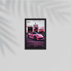 Pink Porsche Frame