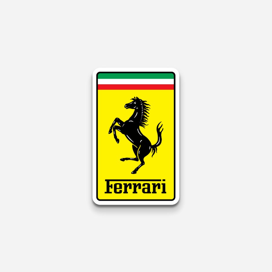 Ferrari Sticker