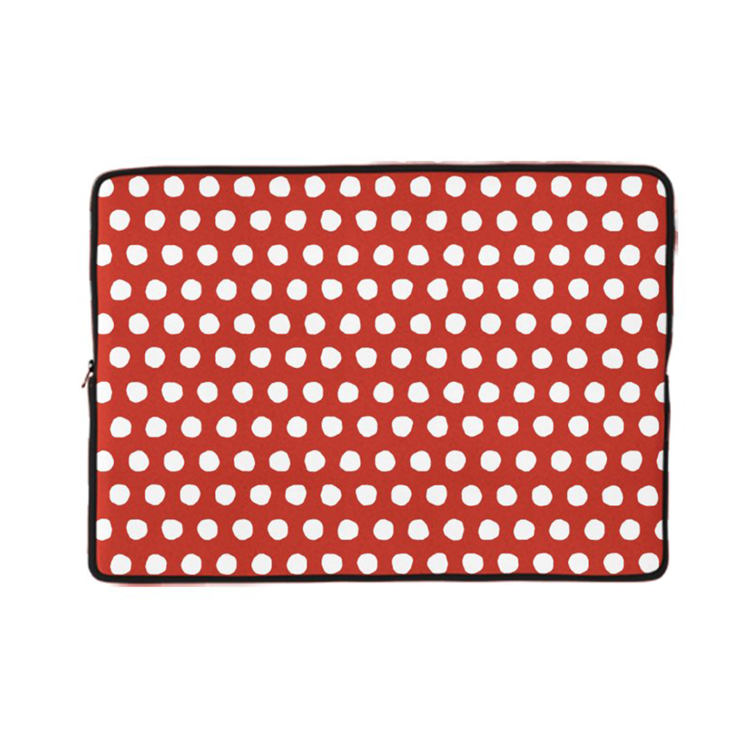 Cherry Pop Dots Laptop Sleeve