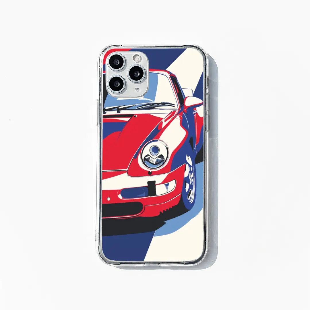 Vintage Porsche Mobile Case