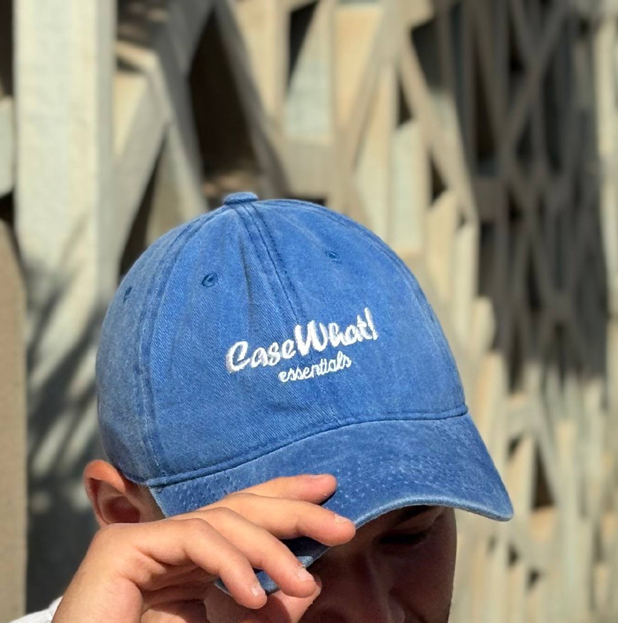 Blue Washed CaseWhat! essentials Cap