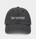 Built Different Dark Grey Washed Cap