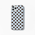 Mocha Polka Dots Mobile Case