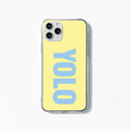 Yolo Baby Blue & Yellow Mobile Case