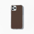 Brown Polka Dots Mobile Case