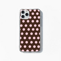 Cocoa Polka Dots Mobile Case