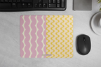 Pastel Waves Mouse Pad