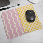 Pastel Waves Mouse Pad