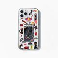 Transparent Formula 1 Mobile Case