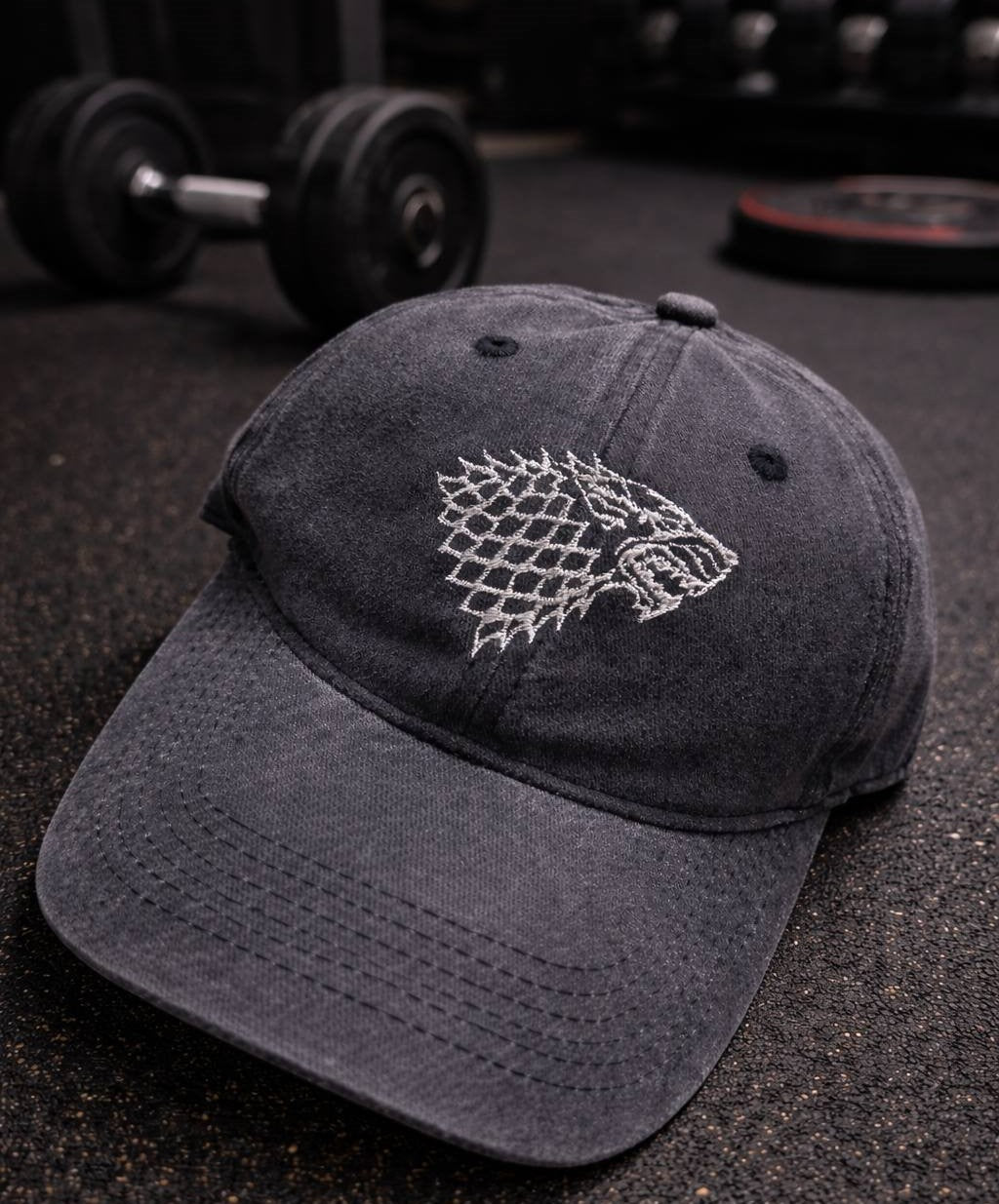 House Stark Direwolf Washed Cap