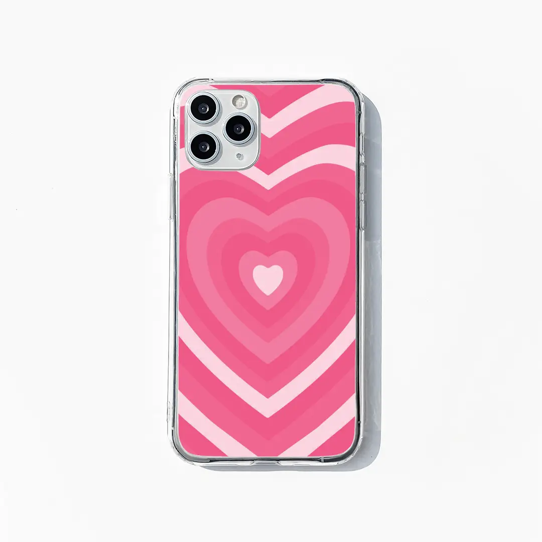Pink Hearts Mobile Case
