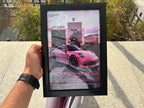 Pink Porsche Frame