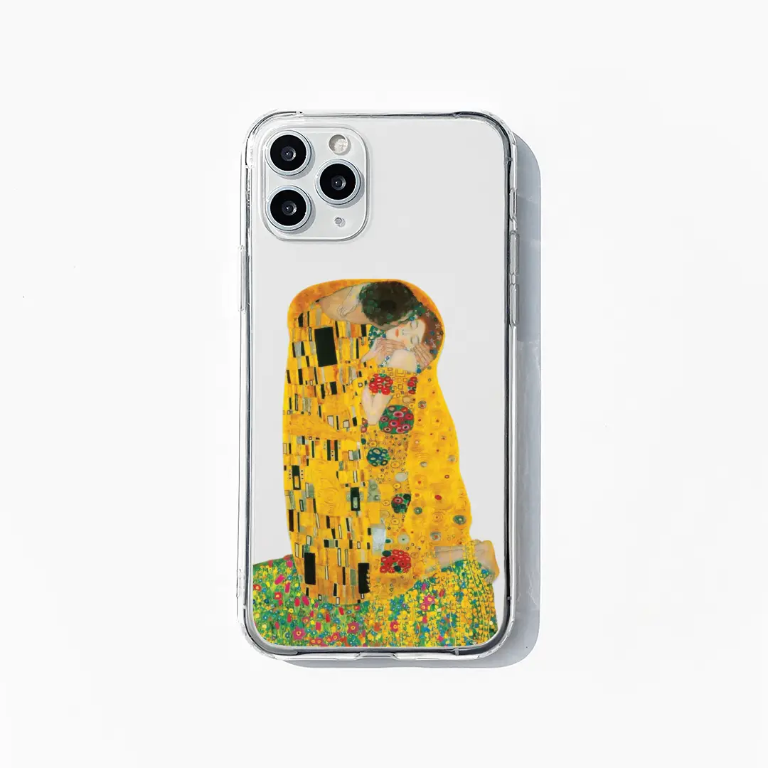 The Kiss by Gustav Klimt Mobile Case