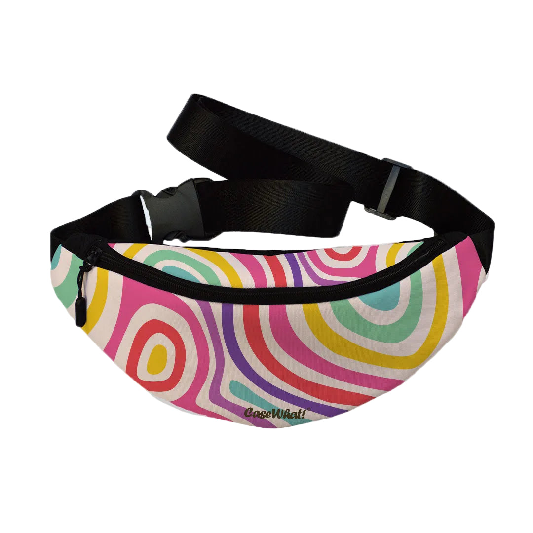 Colored Lines Fanny Pack