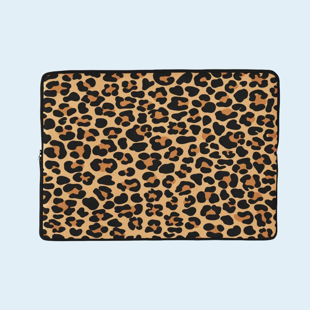 leopard Skin Laptop Sleeve