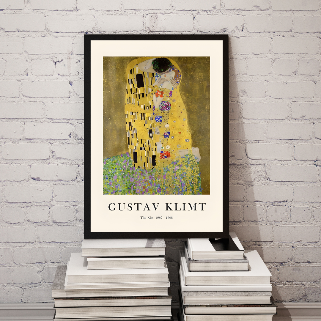 The Kiss By Gustav Klimt Frame