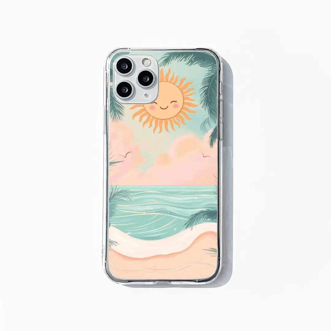Sun Face Mobile Case